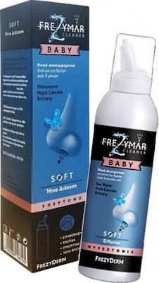 Frezyderm Frezymar Cleaner Baby Soft Diffusion Ρινικό Αποσυμφορητικό Διάλυμα με Ήπια Διάχυση 3m+, 120ml
