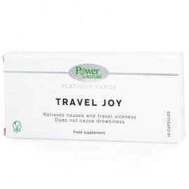 Power Health Traveljoy Ανακουφίζει από τη Ναυτία του Ταξιδιού & δεν Προκαλεί Υπνηλία, 10 caps