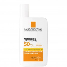 La Roche Posay Anthelios Uvmune 400 Spf 50+ Fluide Invisible Αντηλιακή Κρέμα Προσώπου Χωρίς Άρωμα 50ml