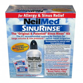 NEILMED SINUS RINSE KIT & 60 PREMIXED SACHETS