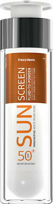 Frezyderm Sun Screen Vitamin D Fluid to Powder SPF50+ 50ml Αντηλιακό Προσώπου με Αίσθηση Πούδρας