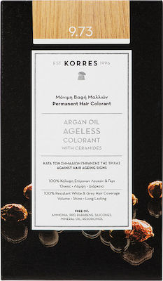 Korres Argan Oil Ageless Colorant 9.73 Χρυσό Κάστανο 50ml