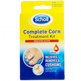 Scholl Complete Corn Treatment Kit για Αφαίρεση & Προστασία των Κάλων