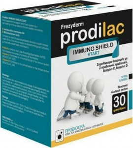 Frezyderm Prodilac Immuno Shield Start 30 Φακελάκια Συμπλήρωμα Διατροφής για Νήπια & Παιδιά για Ενίσχυση της Υγείας του Ανοσοποιητικού