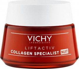 Vichy Liftactiv Collagen Specialist Cream, Κρέμα Νύχτας για Σύσφιγξη & Λάμψη 50ml.