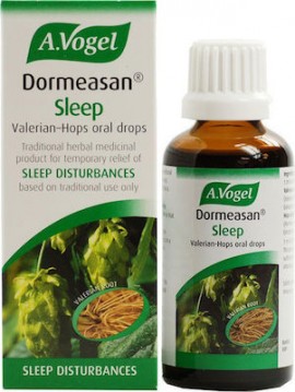 A. VOGEL Dormeasan Sleep Valerian-Hops Oral Drops Φυτικό Συμπλήρωμα Διατροφής Λυκίσκου για τον Ύπνο σε Σταγόνες 50ml