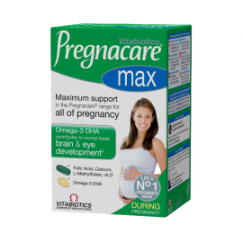 Vitabiotics Pregnacare Max Συμπλήρωμα για τη Μέγιστη Διατροφική Υποστήριξη των Γυναικών κατά την Περίοδο της Εγκυμοσύνης 84ταμπλέτες.