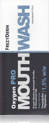 FrezyDerm – Oxygen Pro Mouthwash Στοματικό Διάλυμα για Καθαρισμό & Προστασία με Ενεργό Οξυγόνο 250ml