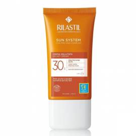 Rilastil Sun System Velvet Cream SPF30 Αντηλιακή Κρέμα Προσώπου 50ml.