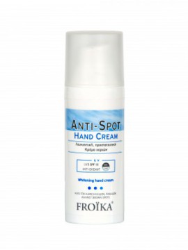 Froika Anti-Spot Hand Cream SPF15 50ml Λευκαντική Προστατευτική Κρέμα Χεριών με Αντηλιακή Προστασία SPF15