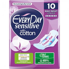 EveryDay Sensitive Ultra Plus Maxi Night 10τμχ