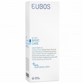 Eubos Cream Bath Oil Ελαιώδες Αφρόλουτρο Για Τον Απαλό, Βαθύ Καθαρισμό & Την Περιποίηση Του Ξηρού Δέρματος 200ml