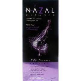 Frezyderm Nazal Cleaner Cold 30ml. Καθαρίζει τη ρινική κοιλότητα, απομακρύνει τη βλέννα και ανακουφίζει από τα συμπτώματα του κρυολογήματος.