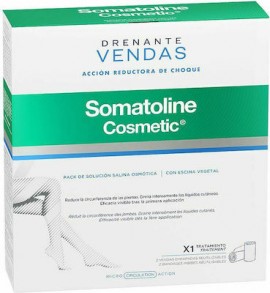 Somatoline Cosmetic Action Intensive Bandages Treatment 1 Τεμάχιο Αγωγή με Επιδέσμους για την Αποσυμφόρηση των Ποδιών