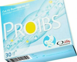 Lilly Proibs Συμπλήρωμα Διατροφής για το Σύνδρομο του Ευερέθιστου Εντέρου με Γεύση Λεμόνι 30 φακελίσκοι