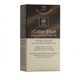 Apivita My Color Elixir kit Μόνιμη Βαφή Μαλλιών 7.0 ΞΑΝΘΟ