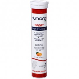 almora PLUS SPORT για αθλητές- Ηλεκτρολύτες με ασβέστιο, μαγνήσιο και Citrus Sinensis- Για ενισχυμένη απόδοση στην άθληση & ενυδάτωση -20 eff.tabs