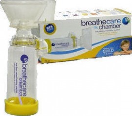 ASEPTA BREATHECARE CHAMBER Συσκευή Εισπνοής Φαρμάκου με Αντιστατική Βαλβίδα. Κατάλληλη για 1-5 Ετών.