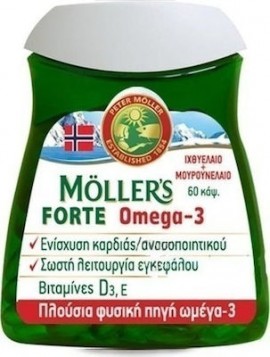 Mollers Forte Omega-3 60 κάψουλες