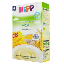 Hipp Υποαλλεργική Κρέμα Δημητριακών Κεχρί με Ρύζι & Καλαμπόκι Βιολογικής Καλλιέργειας 250gr
